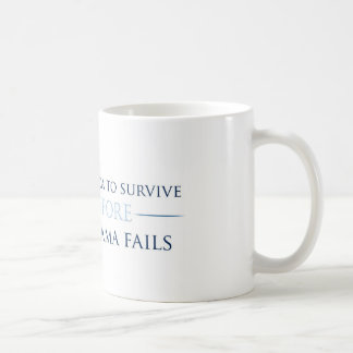 Jag önskar att Amerika ska överleva (muggen) Kaffemugg