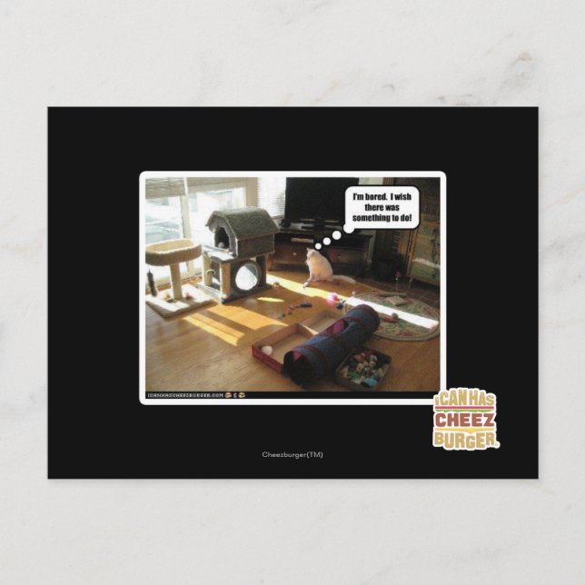 Jag önskar att det fanns något att göra vykort (Framsida)