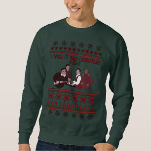 Jag önskar att det var jul i dag! lång ärmad tröja