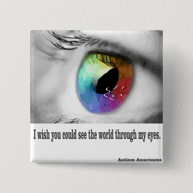 Jag önskar att du kunde se knapp (Framsida)