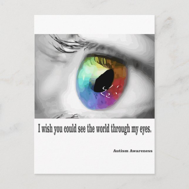 Jag önskar att du kunde se vykort (Framsida)