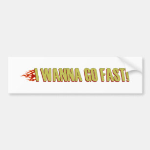 Jag önskar att gå fastar bildekal