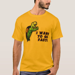 Jag önskar att gå fastar t-shirt
