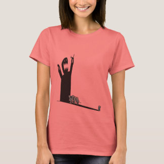 Jag önskar att jag hade en ond tvilling t-shirt