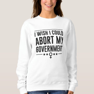 Jag önskar att jag kunde avbryta min regering t shirt