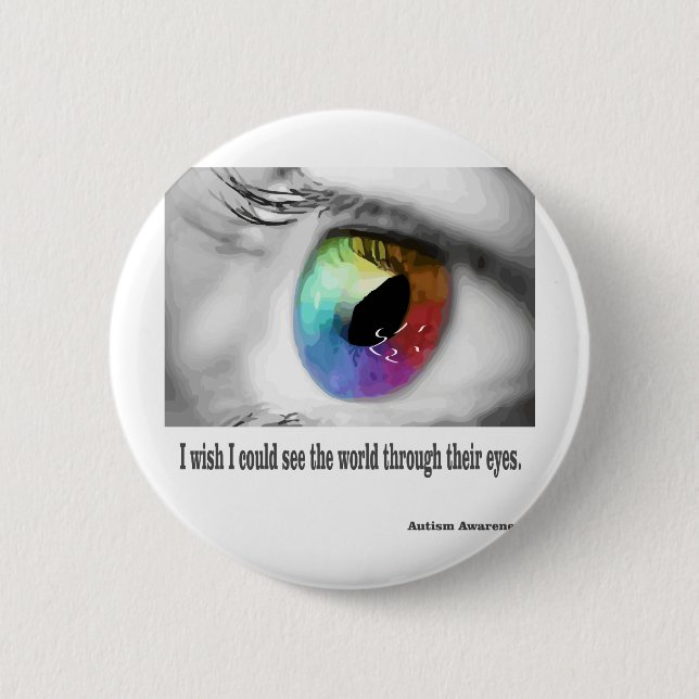 Jag önskar att jag kunde se knapp (Framsida)