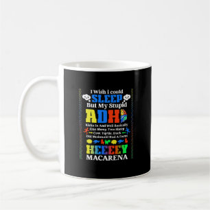 Jag önskar att jag kunde sova, men mina stupida Ad Kaffemugg