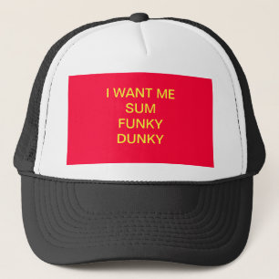 JAG ÖNSKAR ATT JAG SKA SUM DEN SKRAJ DUNKY-HATTEN KEPS
