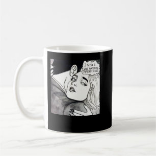 Jag önskar att jag tittade på kriminaltekniska fil kaffemugg