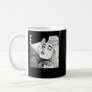 Jag önskar att jag tittade på kriminaltekniska fil kaffemugg