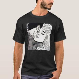 Jag önskar att jag tittade på rättsmedicinska file t shirt