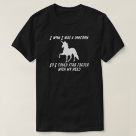 JAG ÖNSKAR ATT JAG VAR EN UNICORN, SÅ JAG KUNDE ST TRÖJA