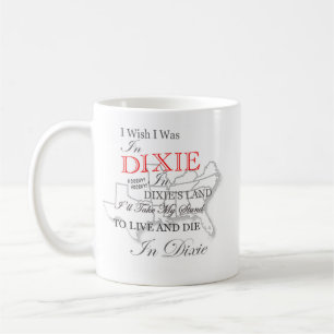 Jag önskar att jag var i Dixie Coffee Kopp Mugg 11
