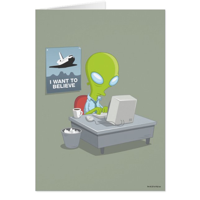 Jag önskar att tro hälsningskort (Framsidan)