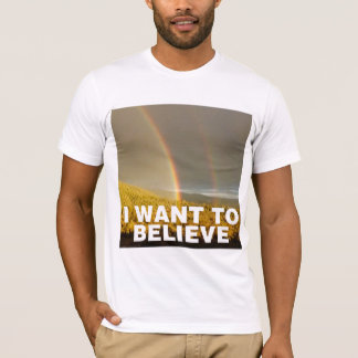 Jag önskar att tro t-shirt
