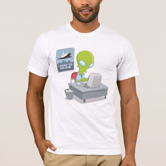 Jag önskar att tro tee shirt (Framsida)