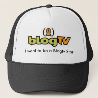 Jag önskar att vara en Blogtv stjärna Truckerkeps
