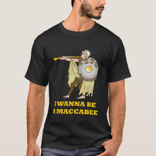 JAG ÖNSKAR ATT VARA EN SKJORTA FÖR MACCABEE TEE SHIRT