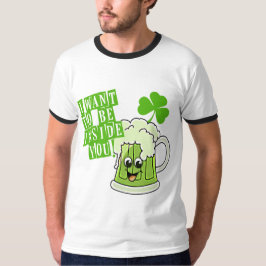 Jag önskar att vara inre dig på dag för St Pattys Tee