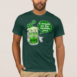 Jag önskar att vara inre dig st patty's day tee shirt