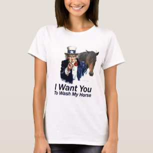 Jag önskar dig: Att att tvätta min häst T Shirt
