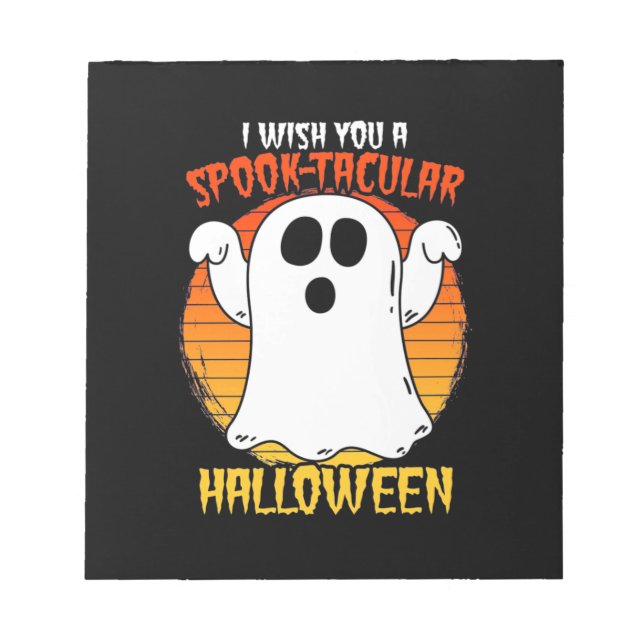 Jag önskar dig en förevändning, Halloween Anteckningsblock (Framsida)