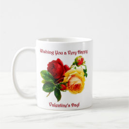 Jag önskar dig en glad Alla hjärtans dag Ro-gåva Kaffemugg