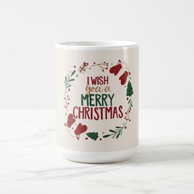 Jag önskar dig en God jul Kaffemugg (Center)