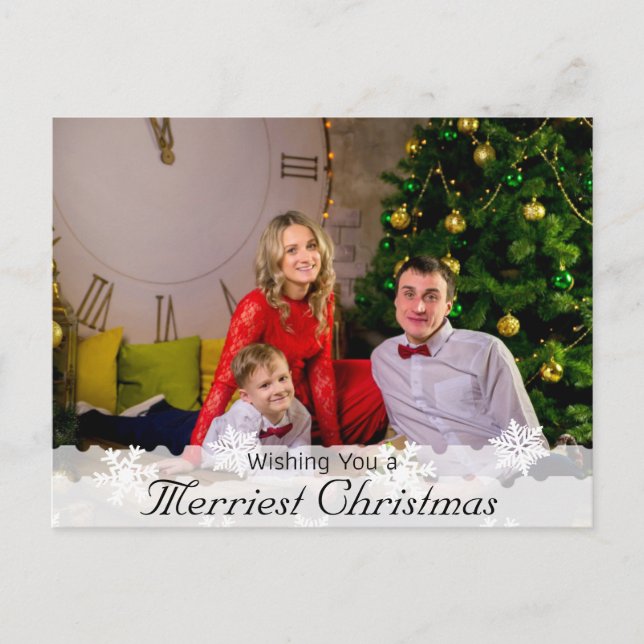 Jag önskar dig en god jul vykort (Framsida)