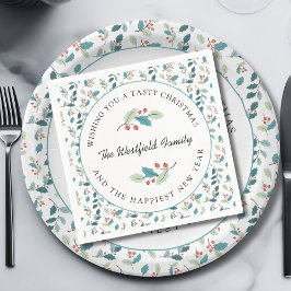 Jag önskar dig en god julafton Julfest Pappersservett