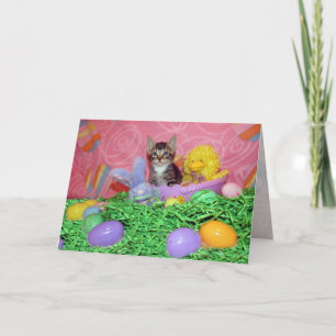 Jag önskar dig en Purrrfect Påsk! Helgkort