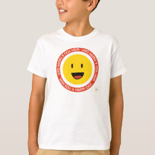 Jag önskar dig en trevlig dag och lycklig t shirt