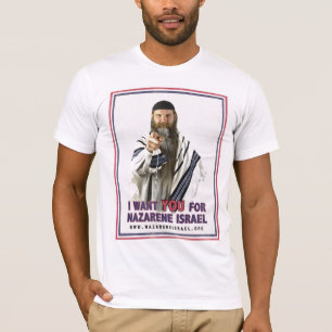 Jag önskar dig för nazarenen Israel Tee Shirt