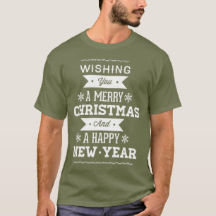 Jag önskar dig God jul och Gott nytt år T Shirt