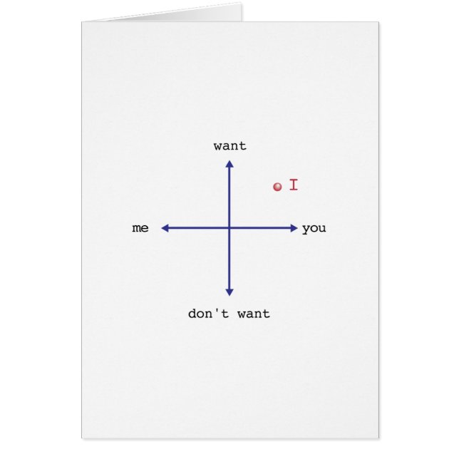 Jag önskar dig hälsningskort (Framsidan)