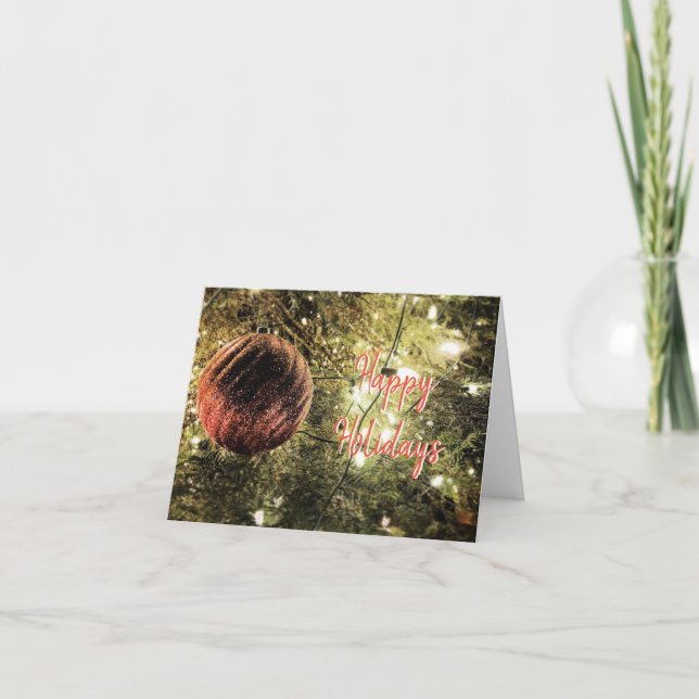 Jag önskar dig lycka till med Helgdagar Helgkort (Framsida)