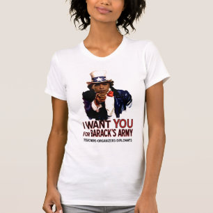 Jag önskar dig - Obama politiska dam utslagsplats Tee