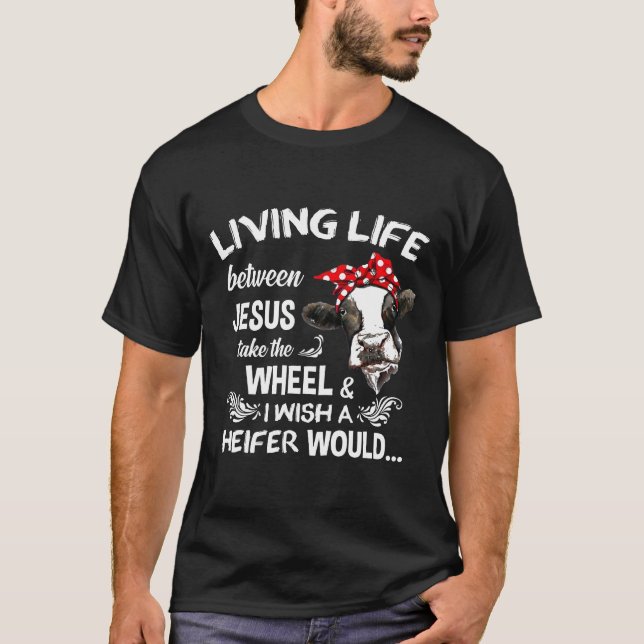 Jag önskar en kviga skulle  Ko T Shirt (Framsida)