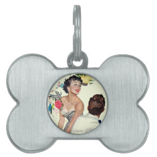 Jag önskar en man namnbricka husdjur