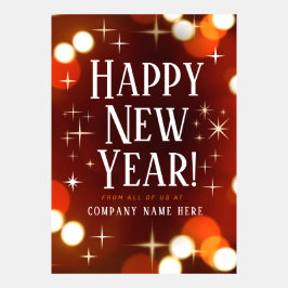 Jag önskar er en Gott nytt år med Stars och Ljus