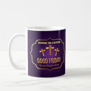 Jag önskar er en välsignad Bra Fredag kor Kaffemugg