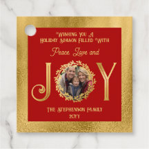 Jag önskar er Julhelg Peace Kärlek och Joy Gift