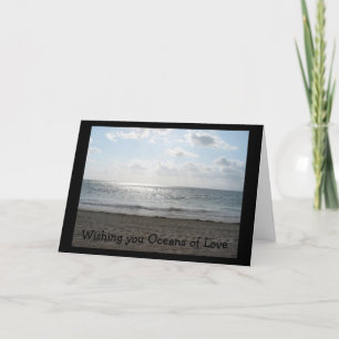 Jag önskar er oceaner av Kärlek Kort