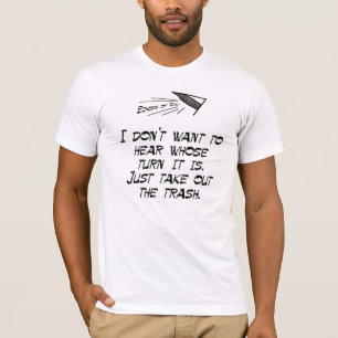 Jag önskar inte att höra t-shirt