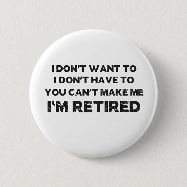 Jag önskar inte till, dig kan inte göra mig, den knapp (Framsida)