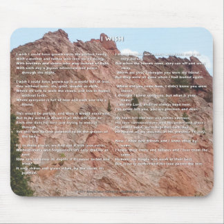 Jag önskar Mousepad Musmatta