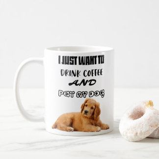 Jag önskar precis att dricka kaffe och dalta min kaffemugg