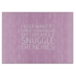 Jag önskar precis - champagne & Frenchies