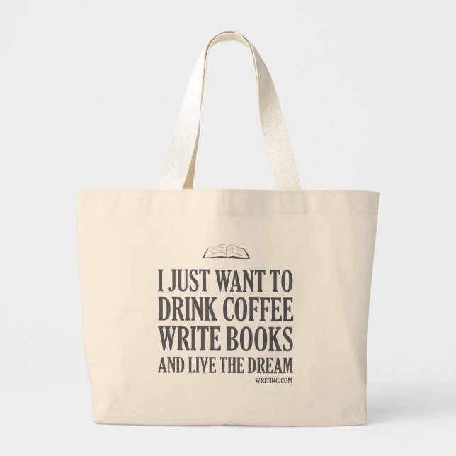 Jag önskar precis… jumbo tygkasse (Framsidan)