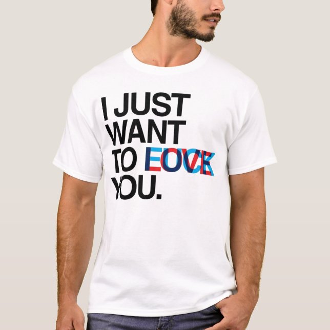 Jag önskar precis till __dig tee (Framsida)